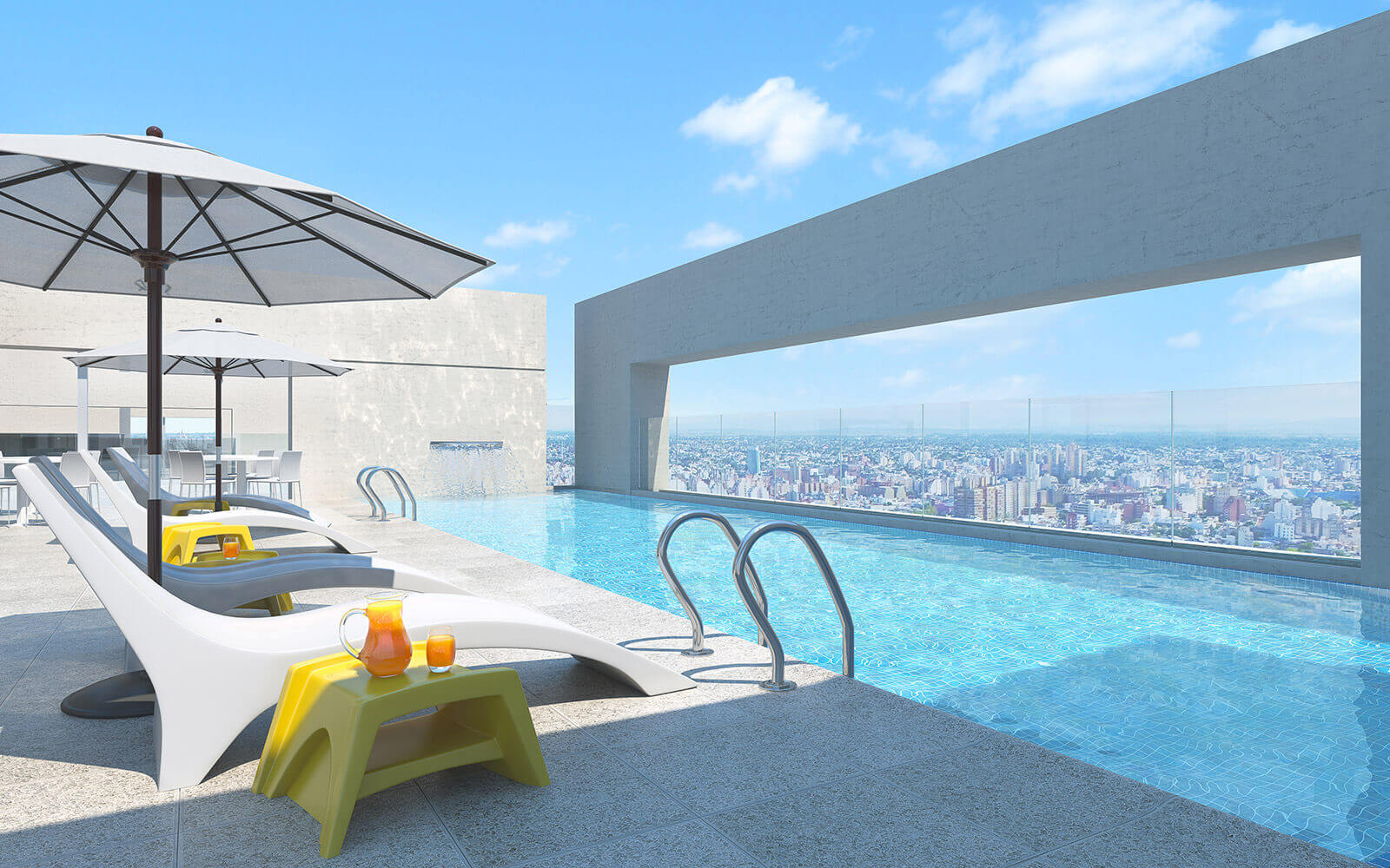 Piscina para relajarte y disfrutar del sol